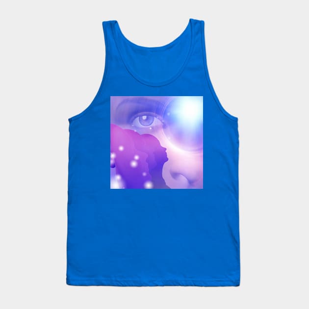 Women faces Tank Top by rolffimages